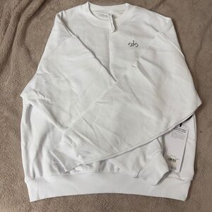 Alo fleece sweatshirt